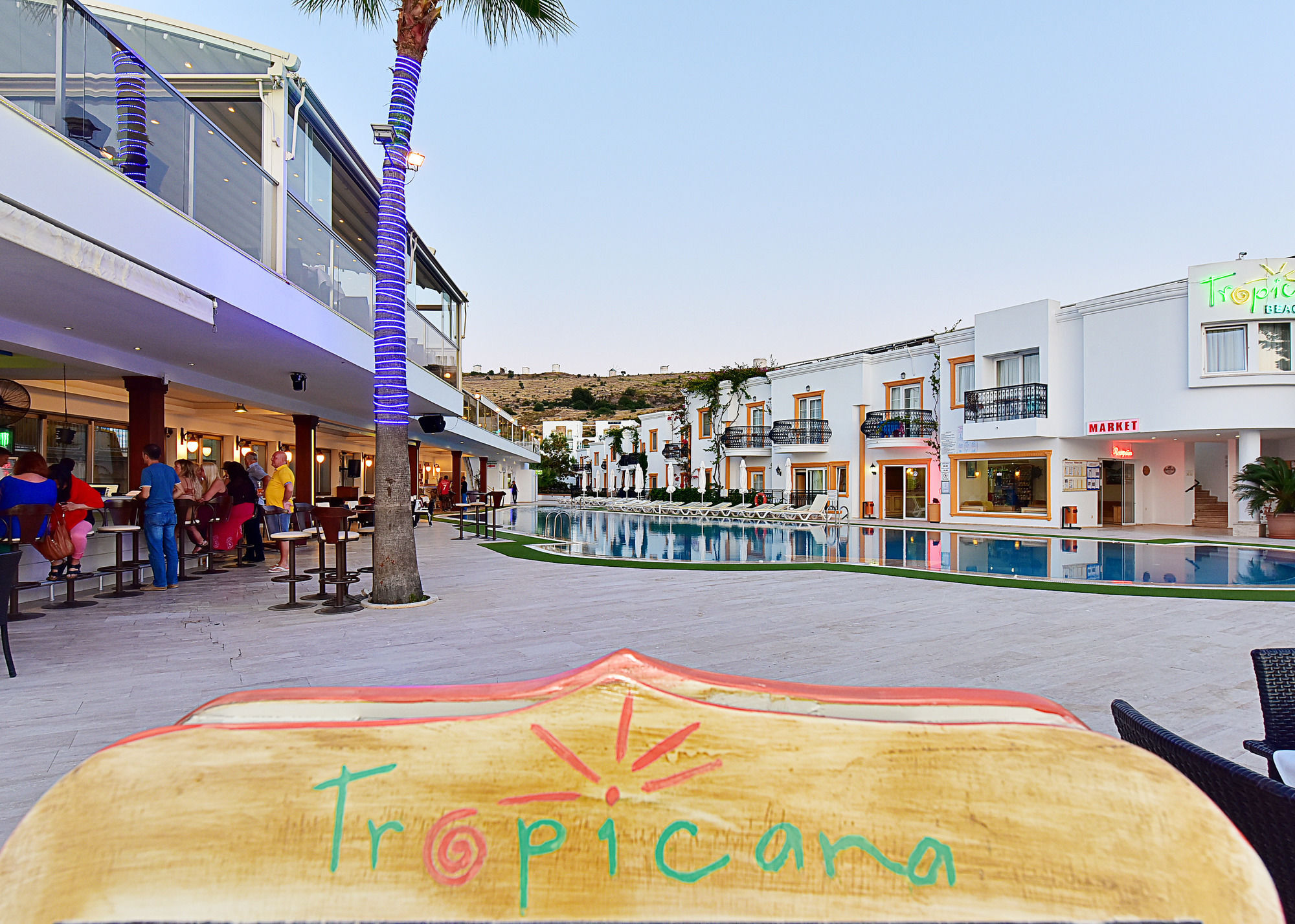 ホテル Tropicana Beach グムベット エクステリア 写真